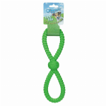 Pet Edge Digger Figure 8 Tugger Green TPR