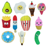 Pet Edge Food Junkeez Plush Popsicle L Stuffed Plush