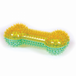 Pet Edge Play 365 Squeaky Spike Bone Org Stuffed Plush