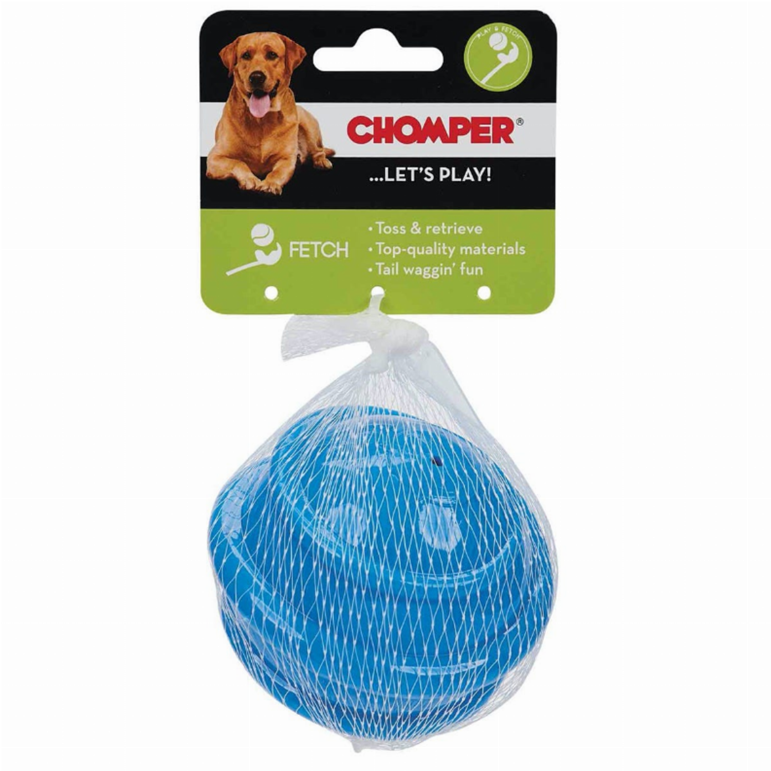 Pet Edge CHP TPR Squeaky Spiral Ball TPR