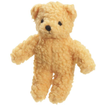 Pet Edge ZA Berber Bear 8.5In Ylw Stuffed Plush
