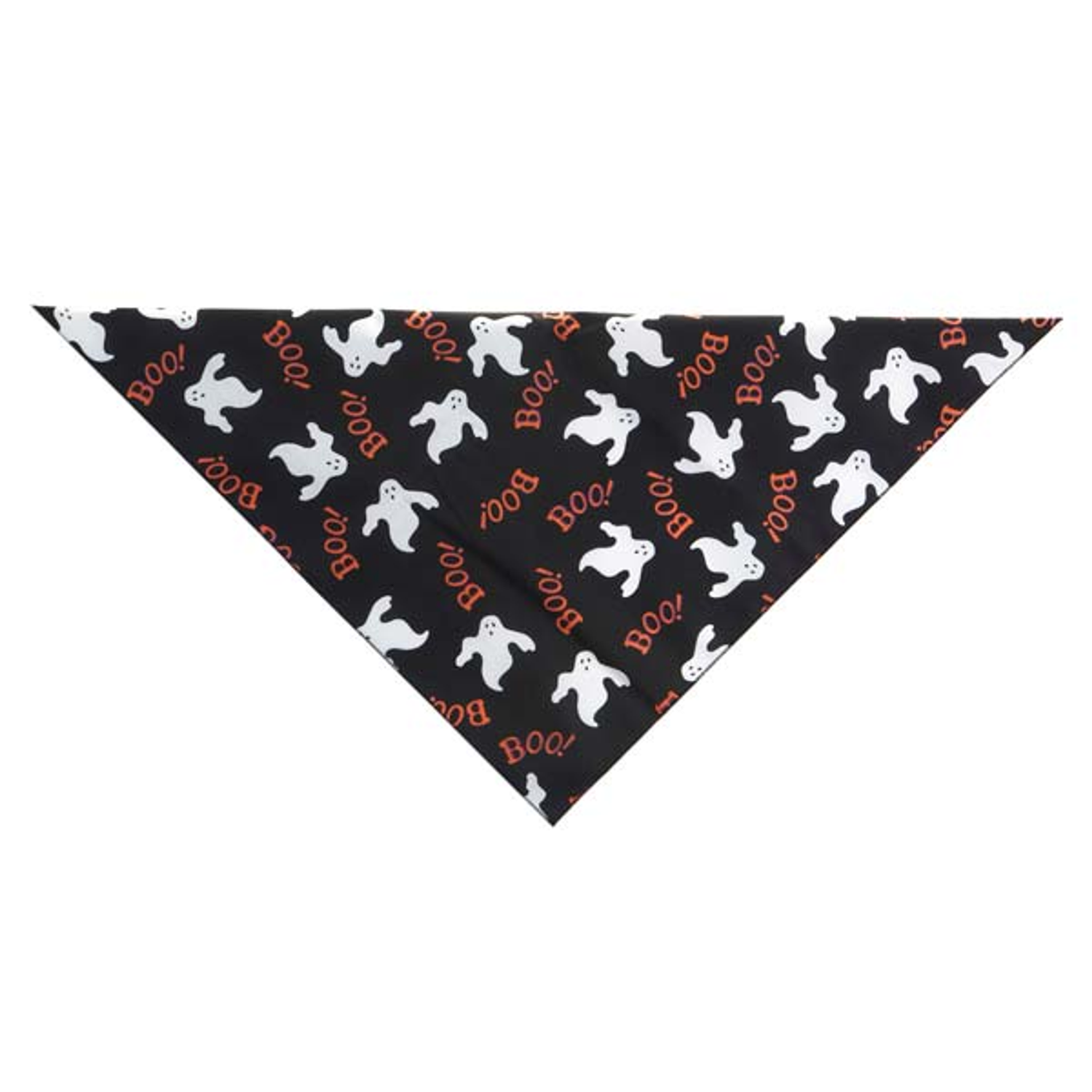 Pet Edge TP Seasonal Bandana Hall Glow Ghost Halloween