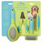 Pet Edge UG Starter Grooming Kit 4Pc Tools