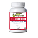 Organic Pet Systems Cell Super Hero Max* Antioxidant Master Blend Cellular Support* Dogs Cats Animal Vitamins & Supplements
