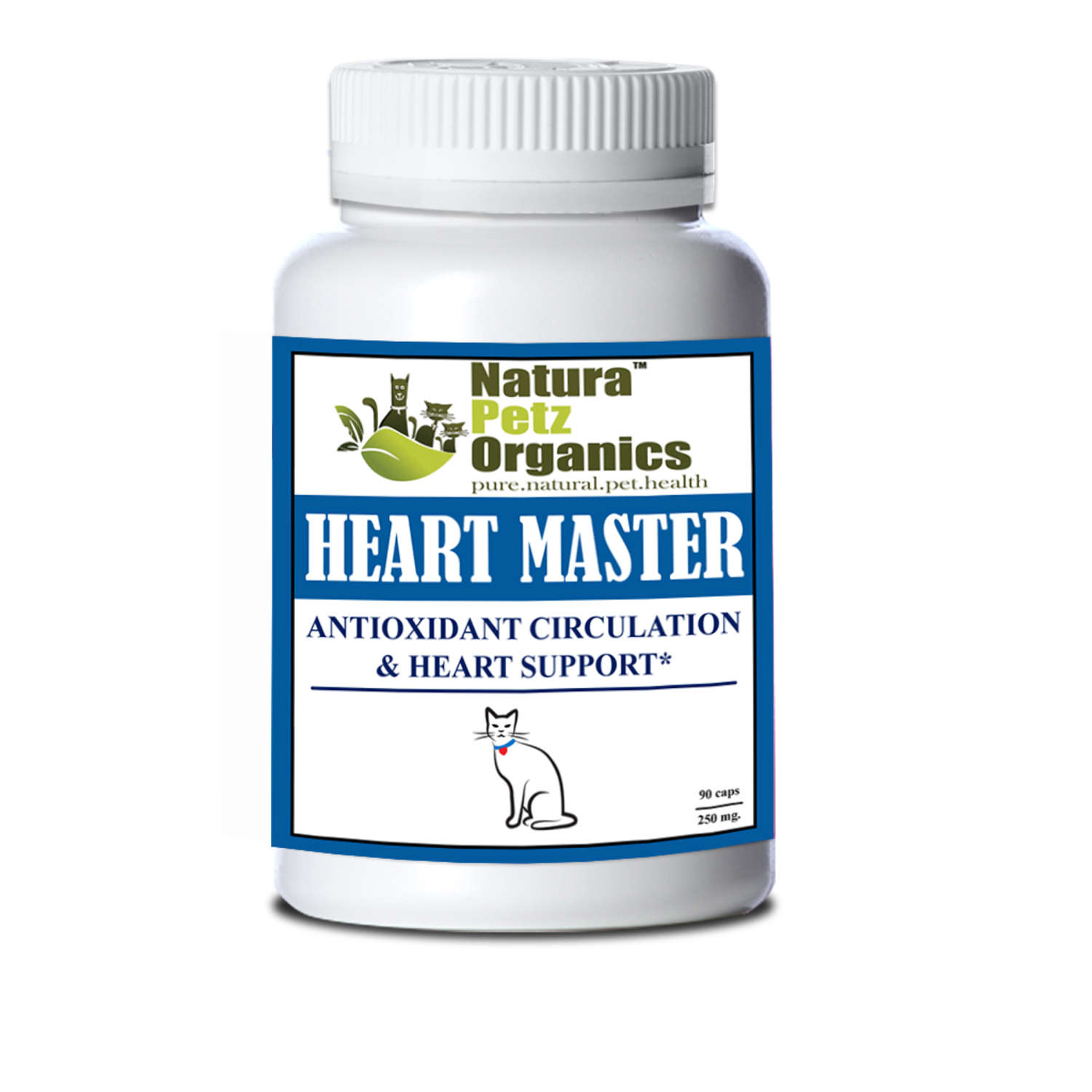 Organic Pet Systems Heart Master Max Antioxidant Master Blend Heart & Circulation Support* Dogs Cats Animal Vitamins & Supplements