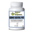 Organic Pet Systems Kidney Revival Max Master Blend Kidney Cleanse & Support Capsules* Adult & Senior Dogs Animal Vitamins & Supplements