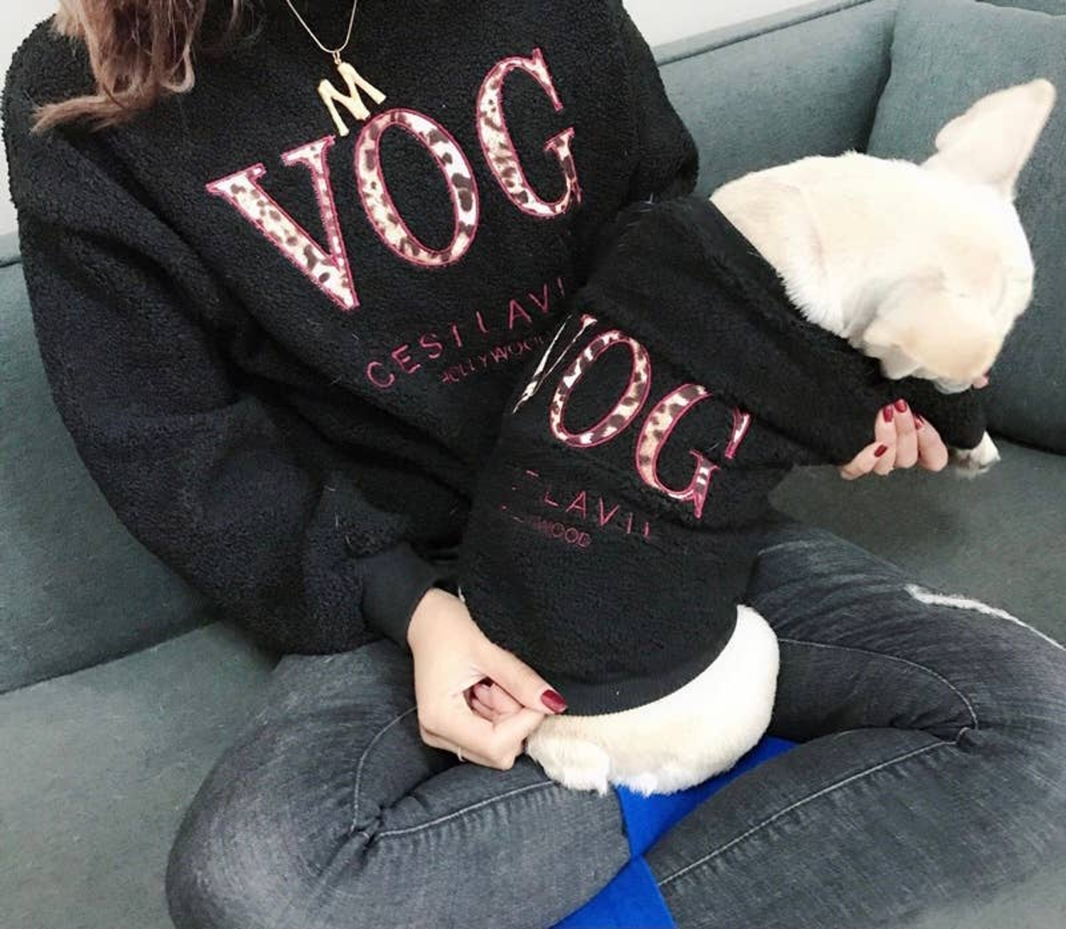 Pawsome Pets CA Vog Colour - Matching Pet and Owner Clothing Set Apparel