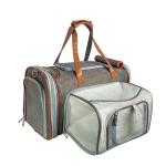 Mr. Peanut's Premium Products LLC Mr. Peanut's Gold Series Big Apple Size Expandable Pet Carrier Pet Carriers