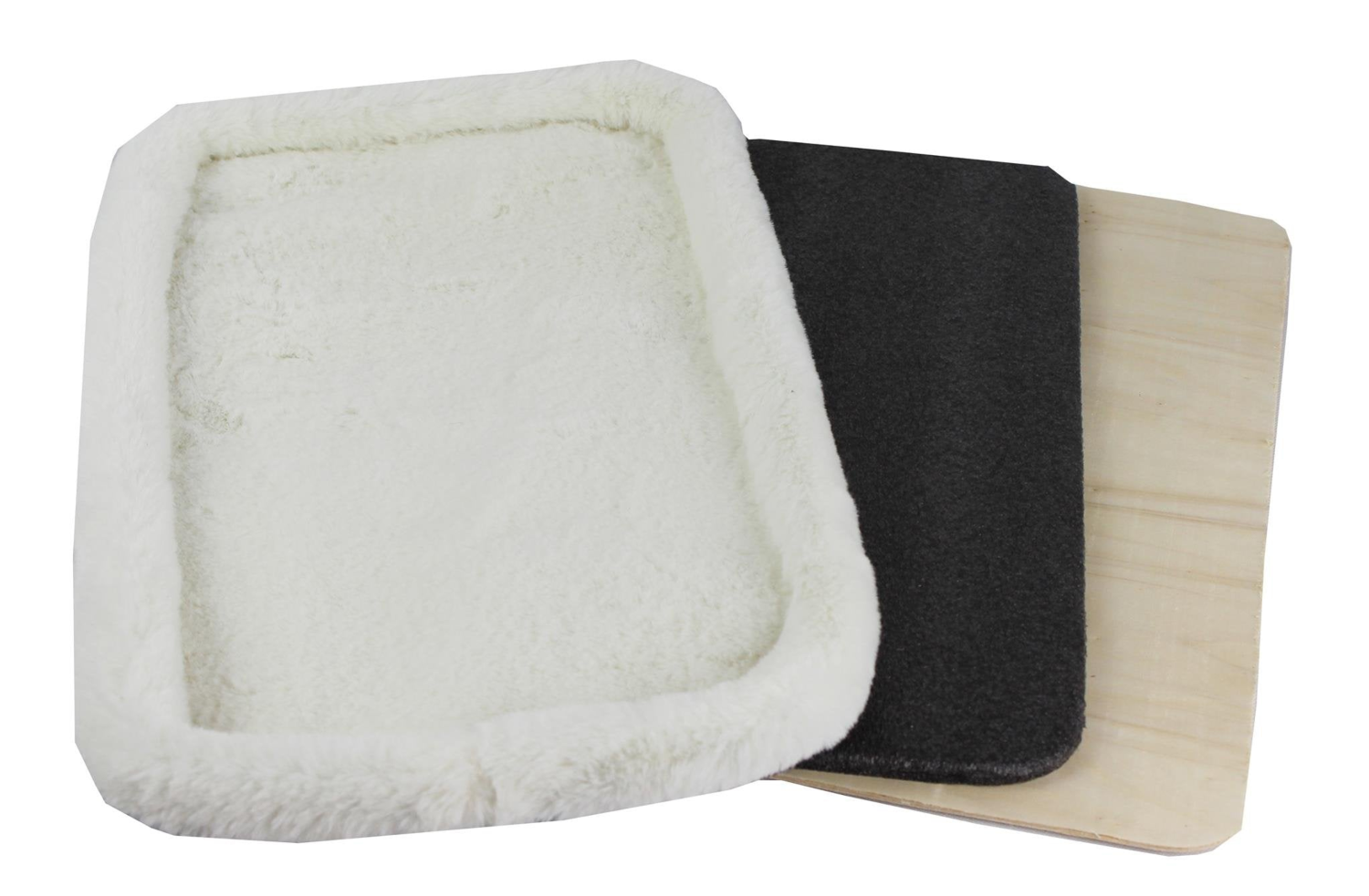 Mr. Peanut's Premium Products LLC Rhodium Series Faux Fleece Pad with Plywood Base Replacement Pads