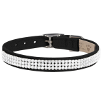 Susan Lanci Designs Susan Lanci Designs 3 Row Giltmore Crystals Collar Pet Collars