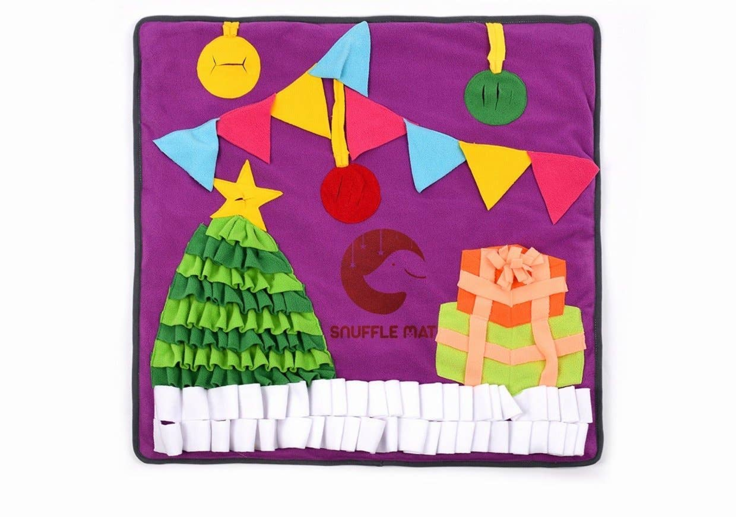 Pawsome Pets CA Merry Christmas Pet Puzzle Snuffle Mat (Christmas Version) Pet Toys