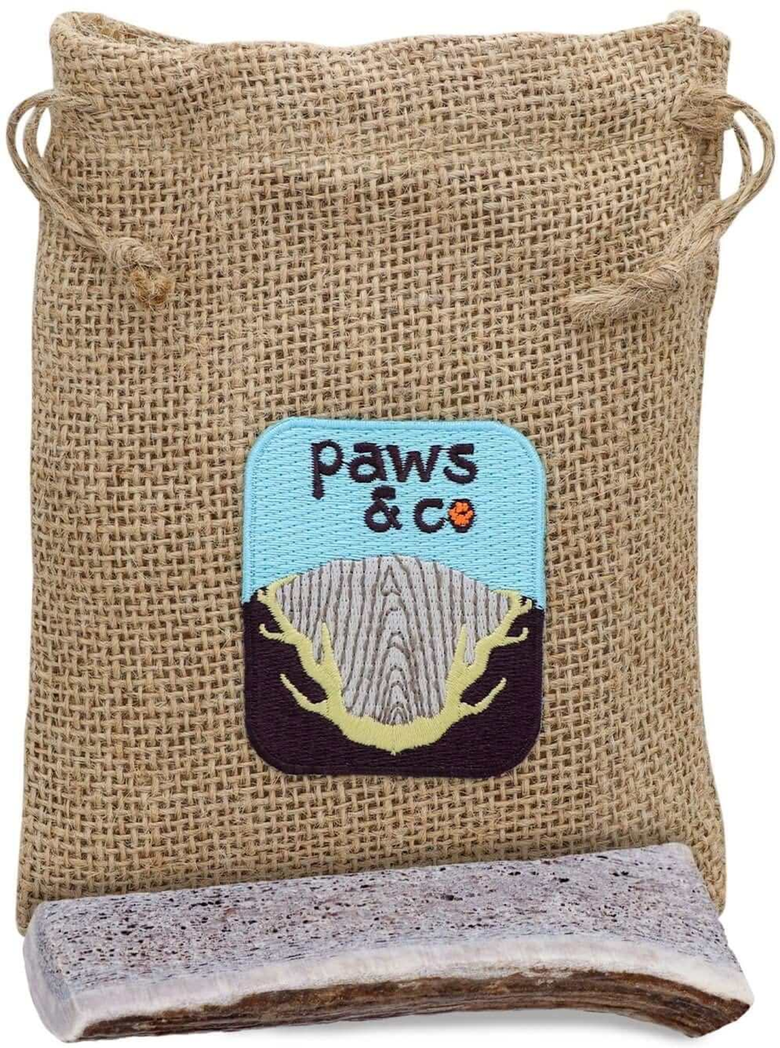 Paws & Co Dog Treats Paws & Co Split Antler Chew Dog Treats