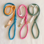 Ellison+young Hand Dyed Cotton Rope Leash Dog Leashes