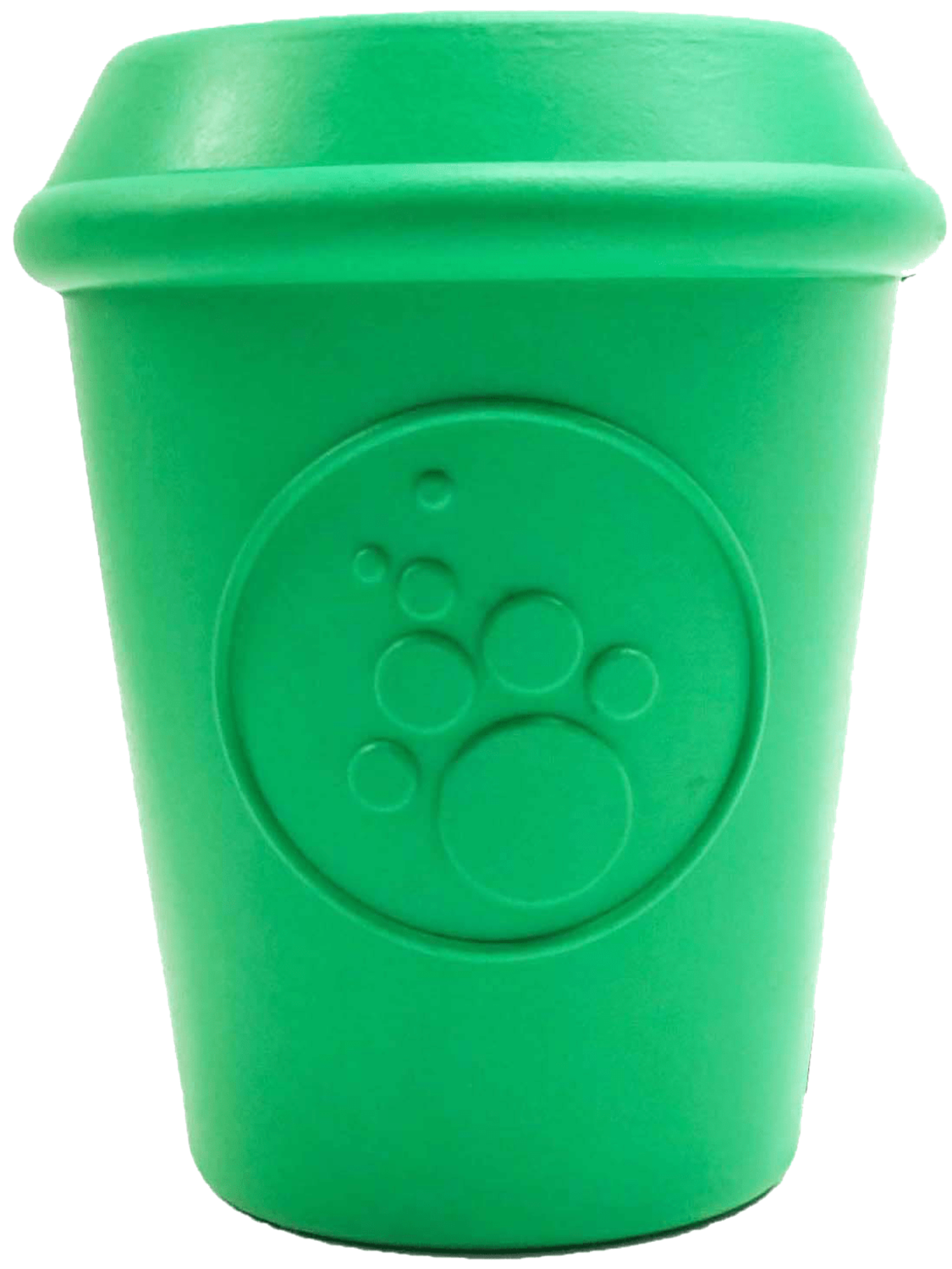 SodaPup Coffee Cup Durable Rubber Chew Toy and Treat Dispenser Dog Toys