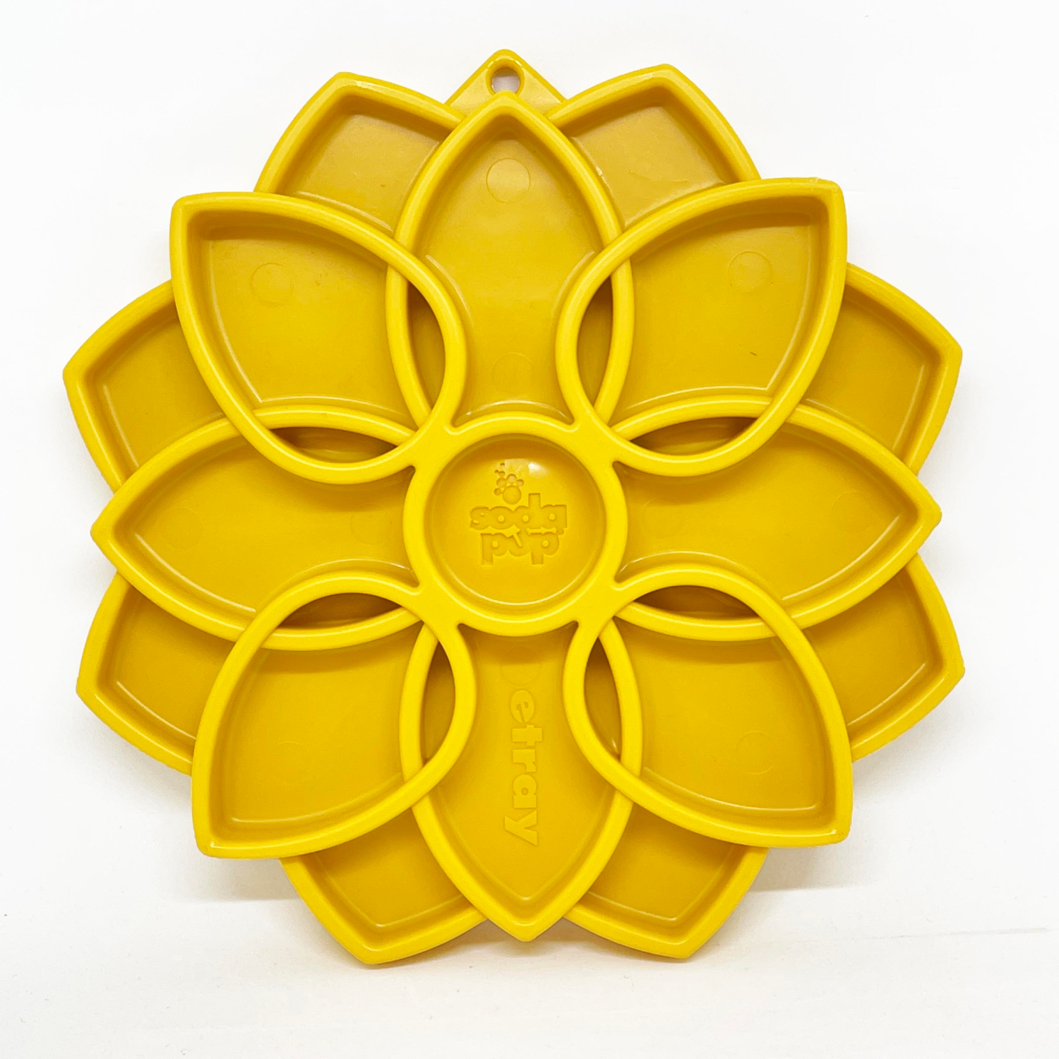 SodaPup Mandala Design eTray Enrichment Tray for Dogs Lick Mats