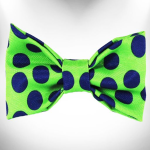 WalkeWoo Ltd Polka Dot Dog - Neon Bow Tie Pet Accessories