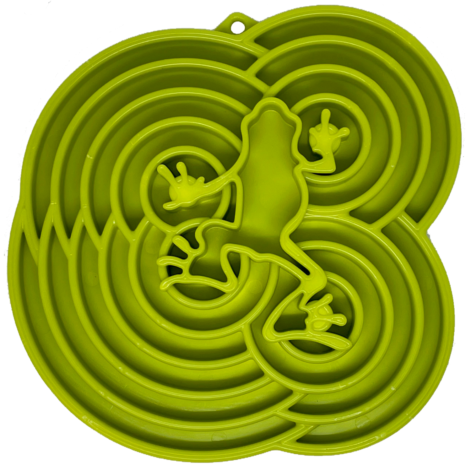 SodaPup Water Frog Design eTray Enrichment Tray for Dogs Lick Mats