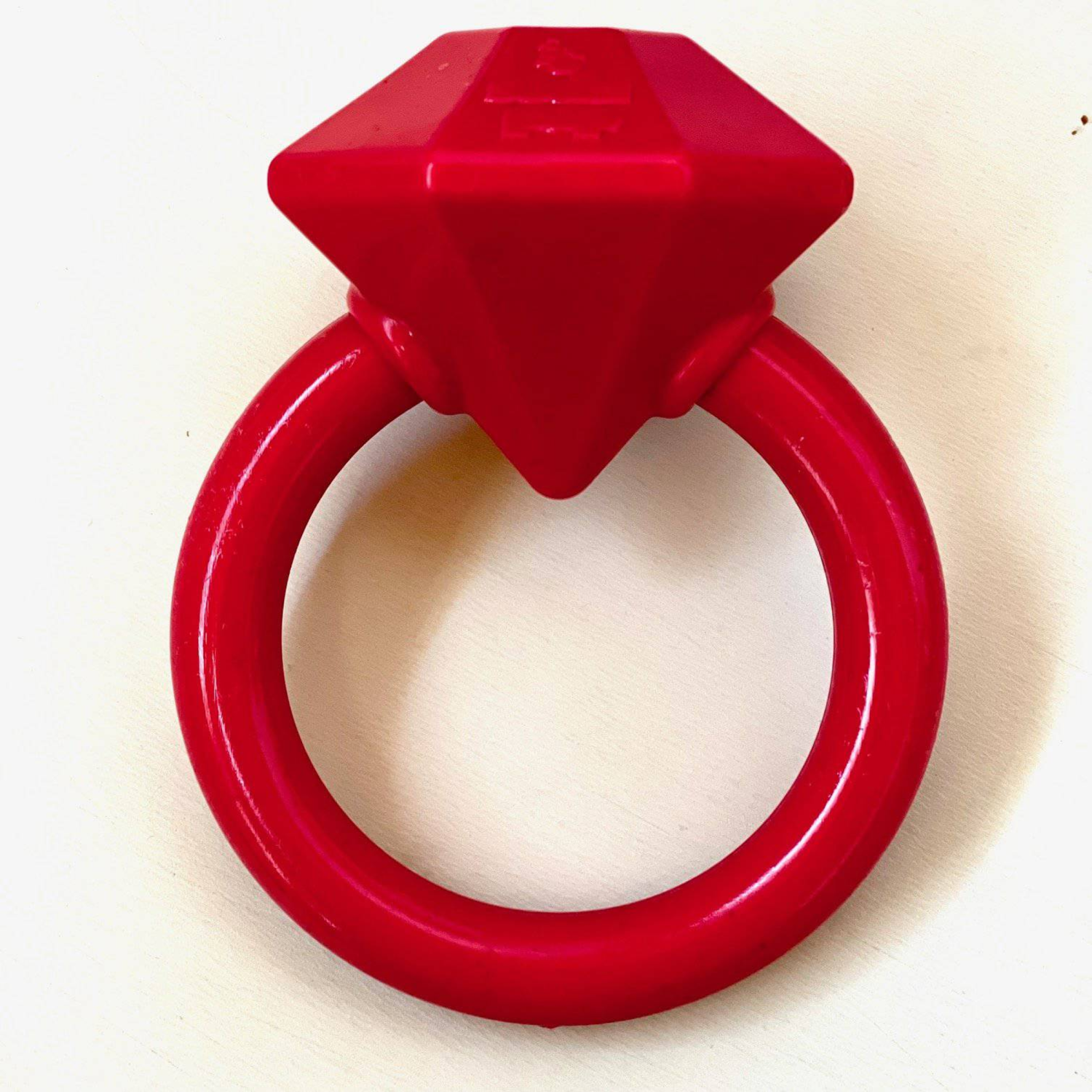 SodaPup Diamond Ring Durable Teething Ring for Puppies and Aggressive Chewers Dog Toys