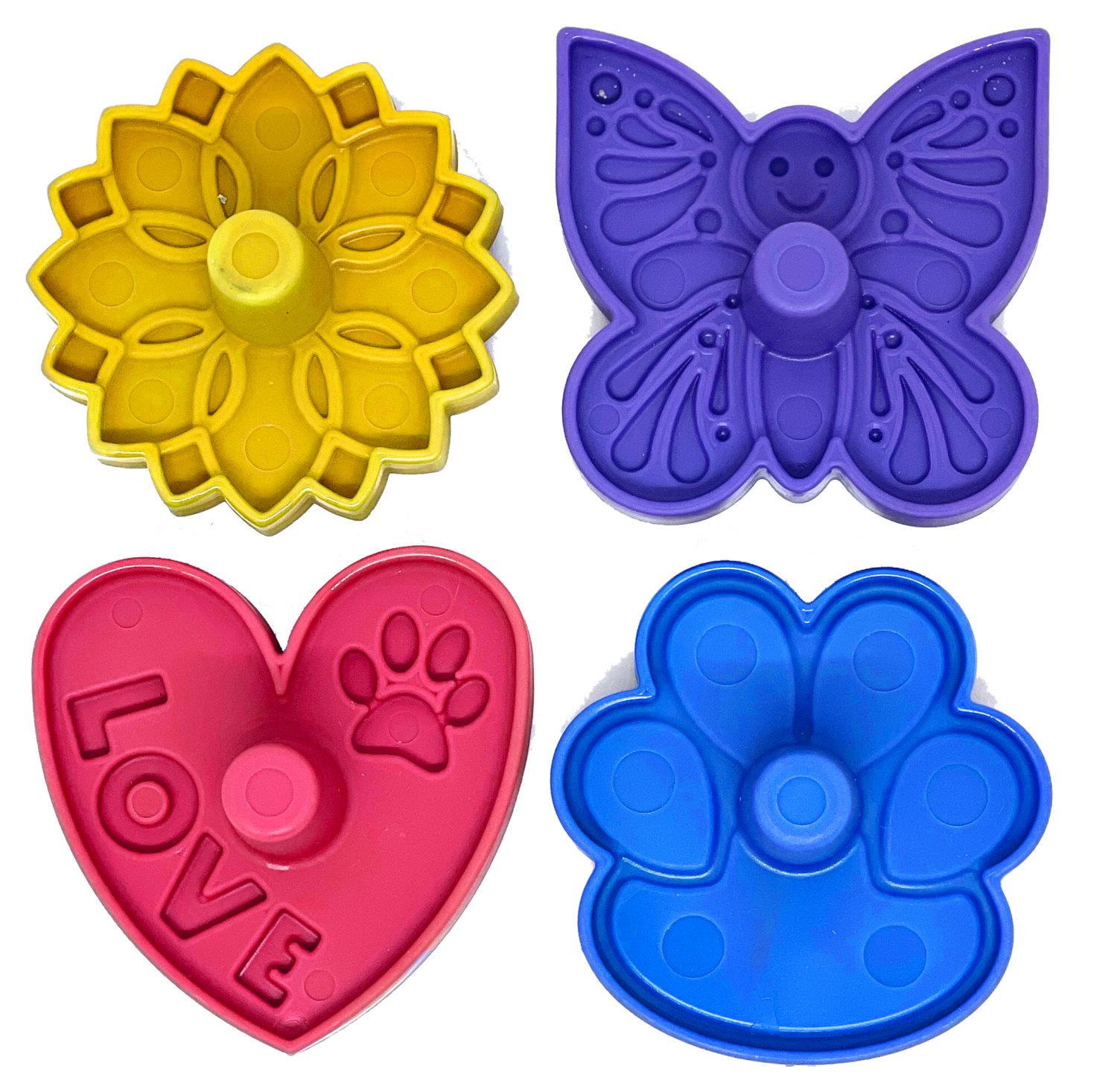 SodaPup Unstoppables Stopper & Stand for SodaPup Rubber Treat Dispensers - 4 Pack Dog Toys