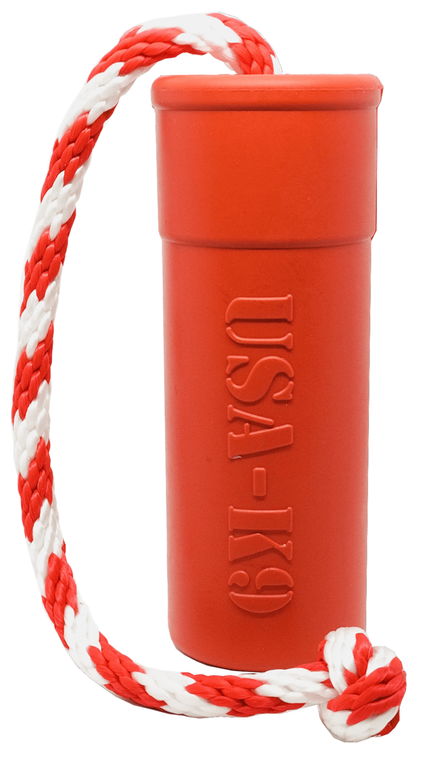 SodaPup USA-K9 Firecracker Durable Rubber Floating Training Dummy Dog Toys