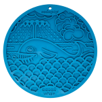 SodaPup Whale Design eMat Enrichment Lick Mat With Suction Cups Lick Mats