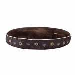 JPC Equestrian Inc Halo Hanukkah Round Dog Bed Dog Beds