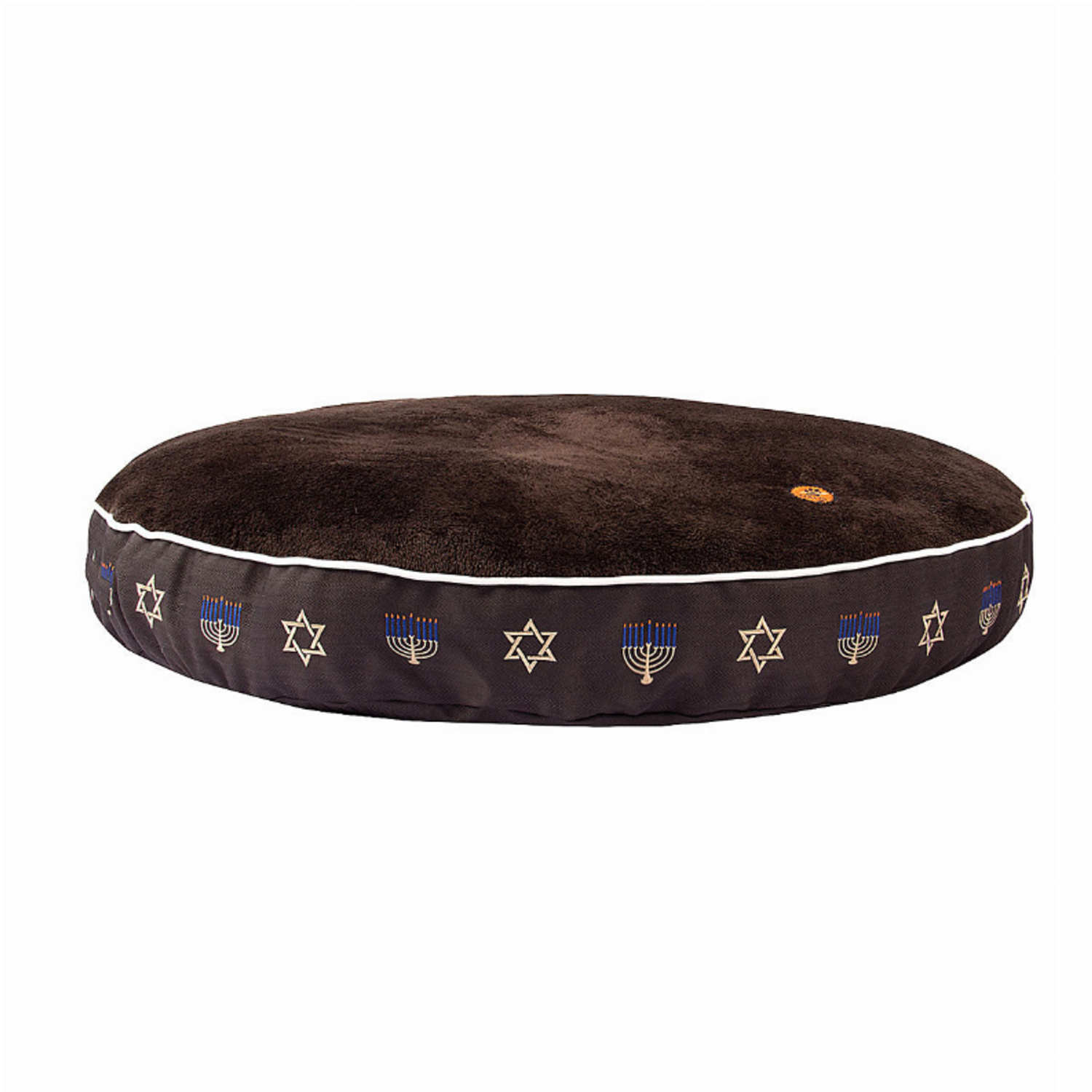 JPC Equestrian Inc Dog Beds JPC Equestrian Inc Halo Hanukkah Round Dog Bed Dog Beds