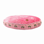 JPC Equestrian Inc Halo Palm Trees Round Dog Bed Dog Beds