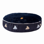 JPC Equestrian Inc Halo Sailboat Round Dog Bed Dog Beds