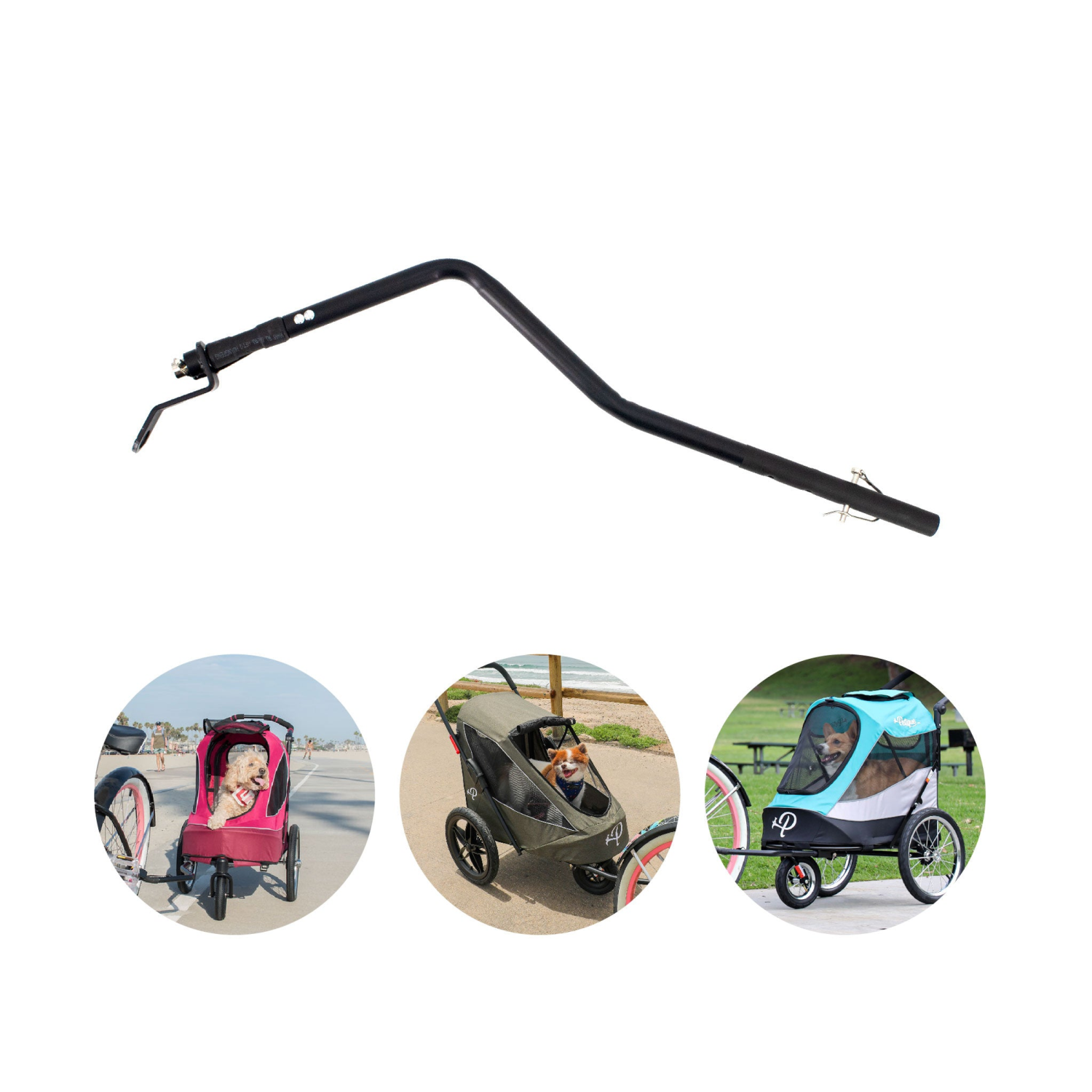 Petique Inc Bike Adapter for Jogger Stroller Accessory