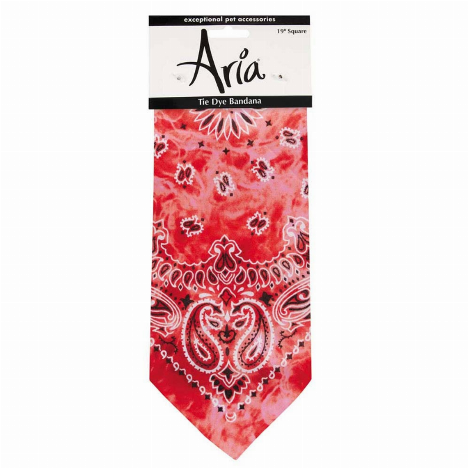 Pet Edge Bandanas Pet Edge AR Tie-dye Bandana Red Bandanas