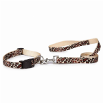 Pet Edge CC Animal Print Lead 6Ftx1In Giraffe Leads