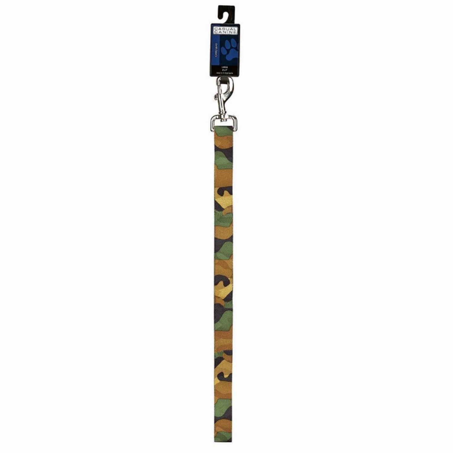 Pet Edge Leads Pet Edge CC Camo Lead 4Ftx5/8In Grn Leads