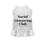Bark Fifth Avenue Anti Social Distancing Club Dog Clothes