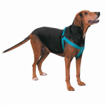 Pet Edge CC Nylon 2 Step Harness 25-40In Blu Harnesses