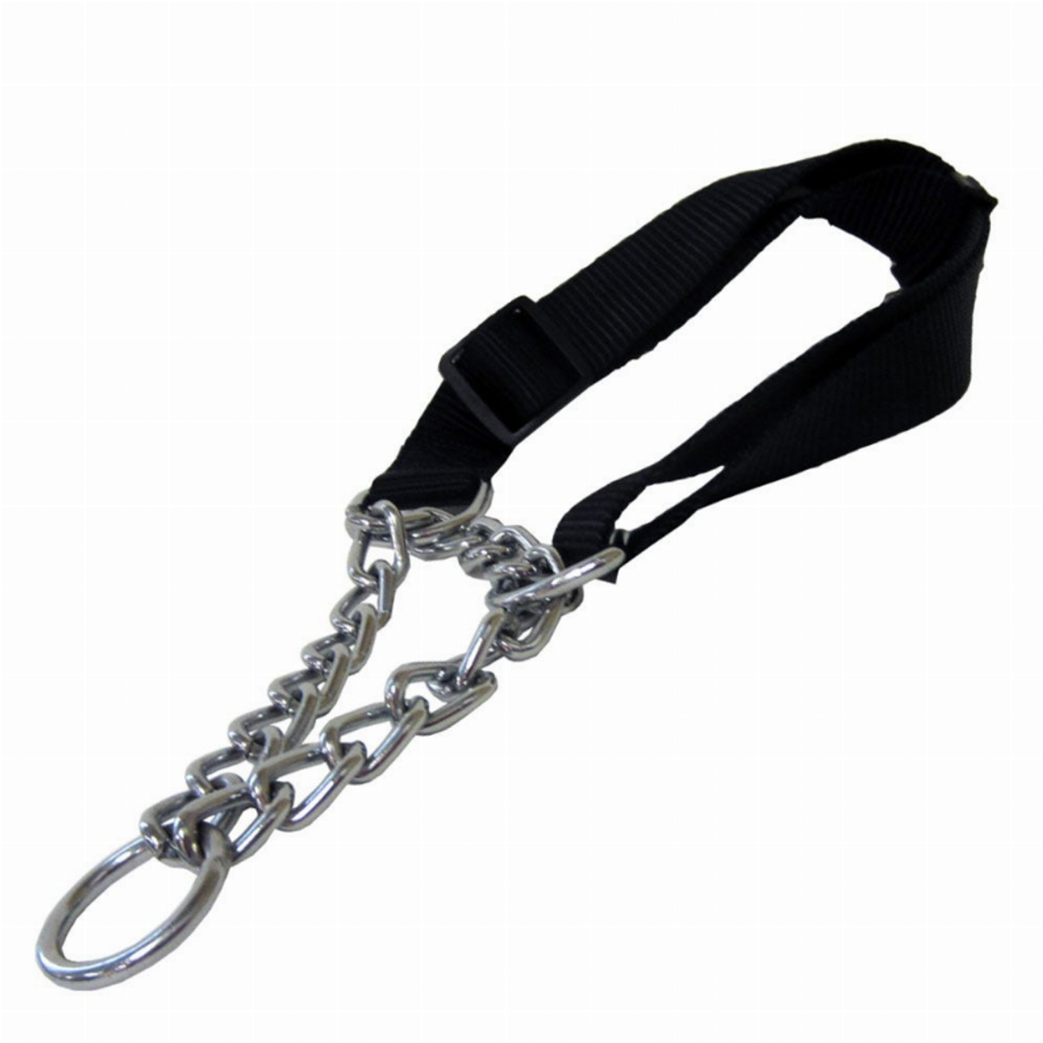 Pet Edge 1in Black Adjustable Martingale Collars