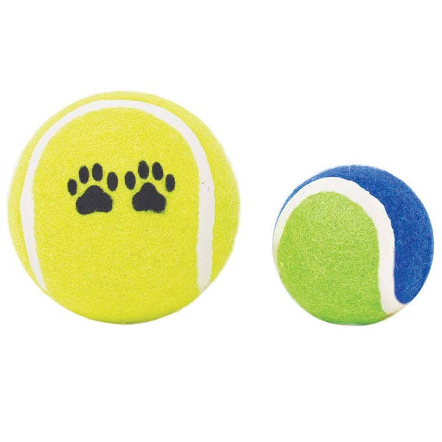 Pet Edge 2.5in TENNIS BALL 50-PACK BULK Rope
