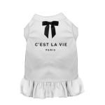Bark Fifth Avenue C' EST LA VIE Dog Clothes