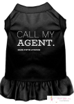 Bark Fifth Avenue Call My Agent Dog Clothes