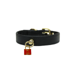 Bark Fifth Avenue CC Lock Charm Collar Dog Collars