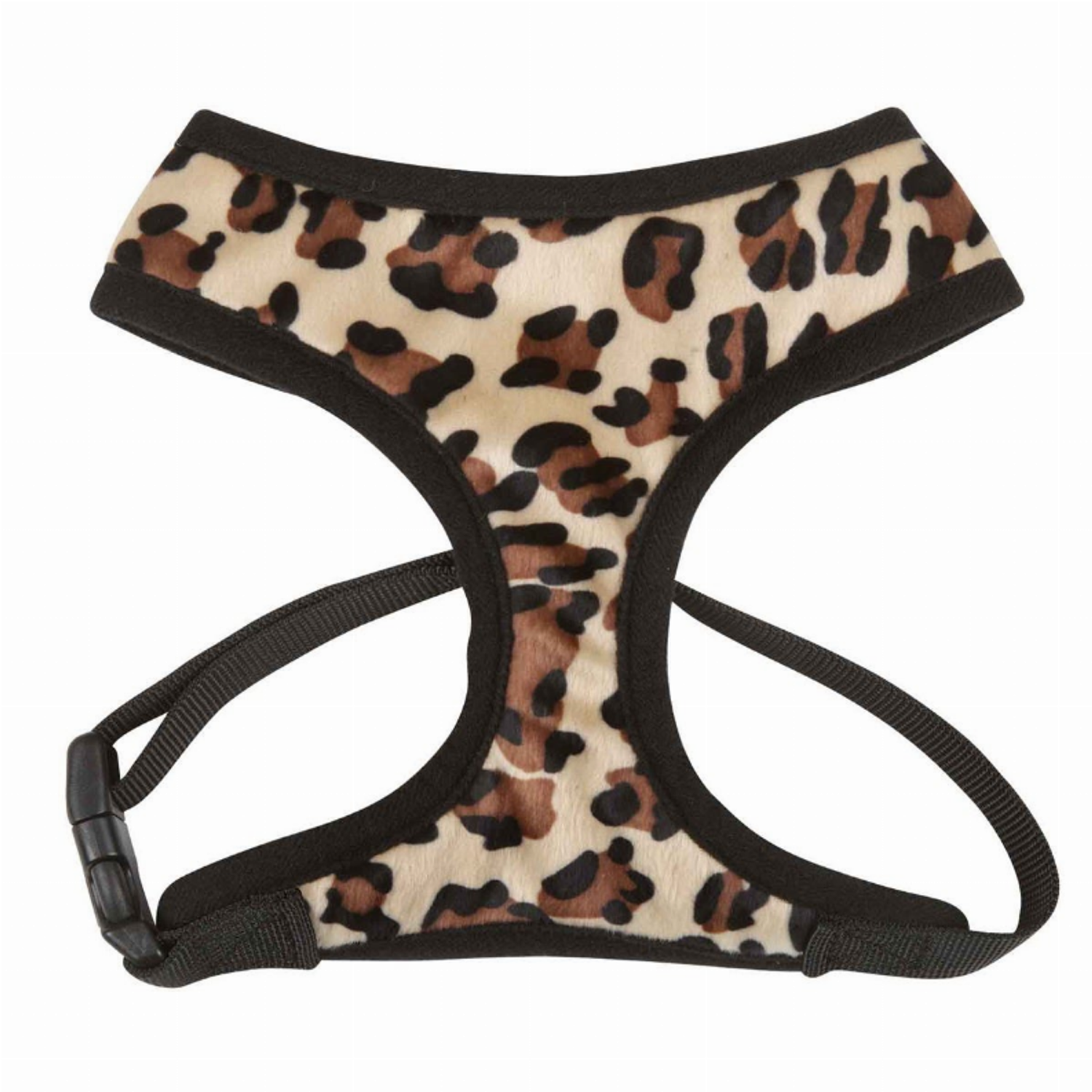 Pet Edge Harnesses Pet Edge CC Plush Print Harness S Leopard Harnesses