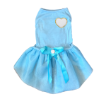 Bark Fifth Avenue Chenille Heart Dress Dog Clothes