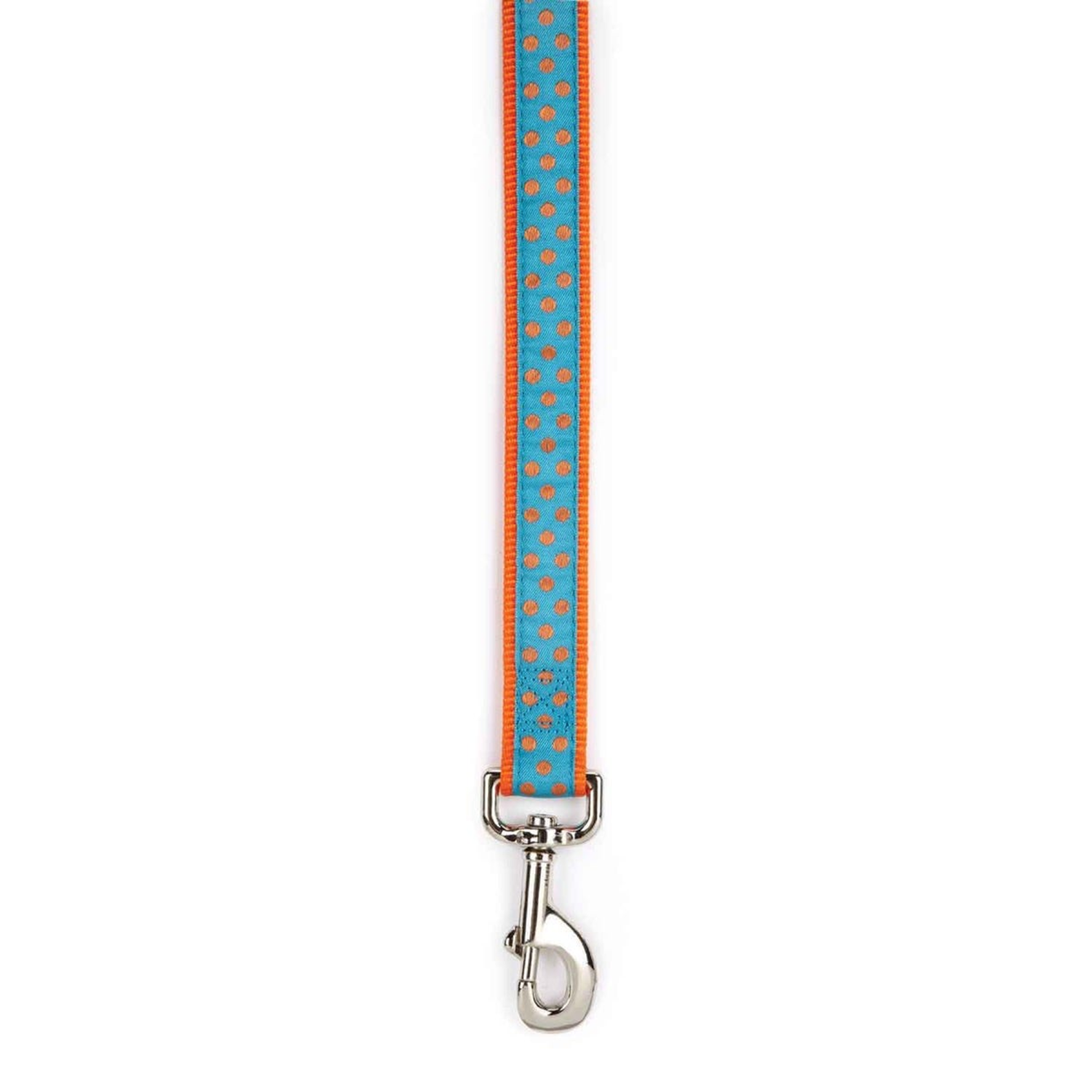 Pet Edge CC Polka Dot Lead 6Ftx1In Org Leads