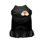 Bark Fifth Avenue Chenille Rainbow Dog Clothes