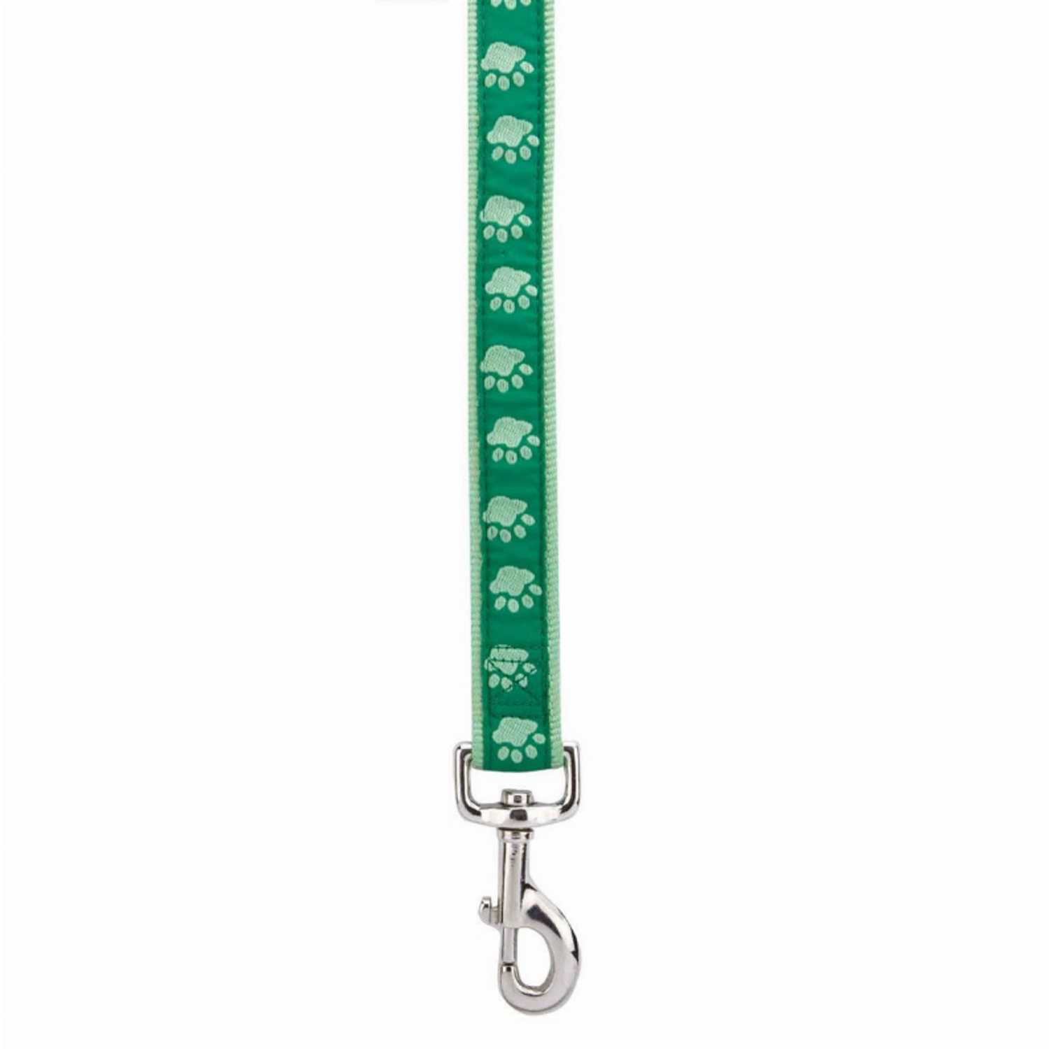 Pet Edge Leads Pet Edge CC TwoTone Pawprint Lead 4Ftx5/8In Grn Leads