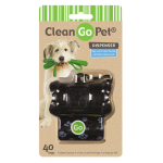 Pet Edge CG Bone Waste Bag Holder Blk Waste removal