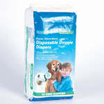 Pet Edge CG Disposable Doggy Diapers Mini Diapers