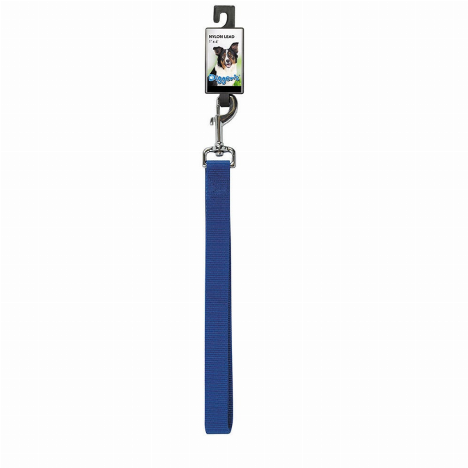 Pet Edge DGR 1in Nylon Lead 48in Blue Leads