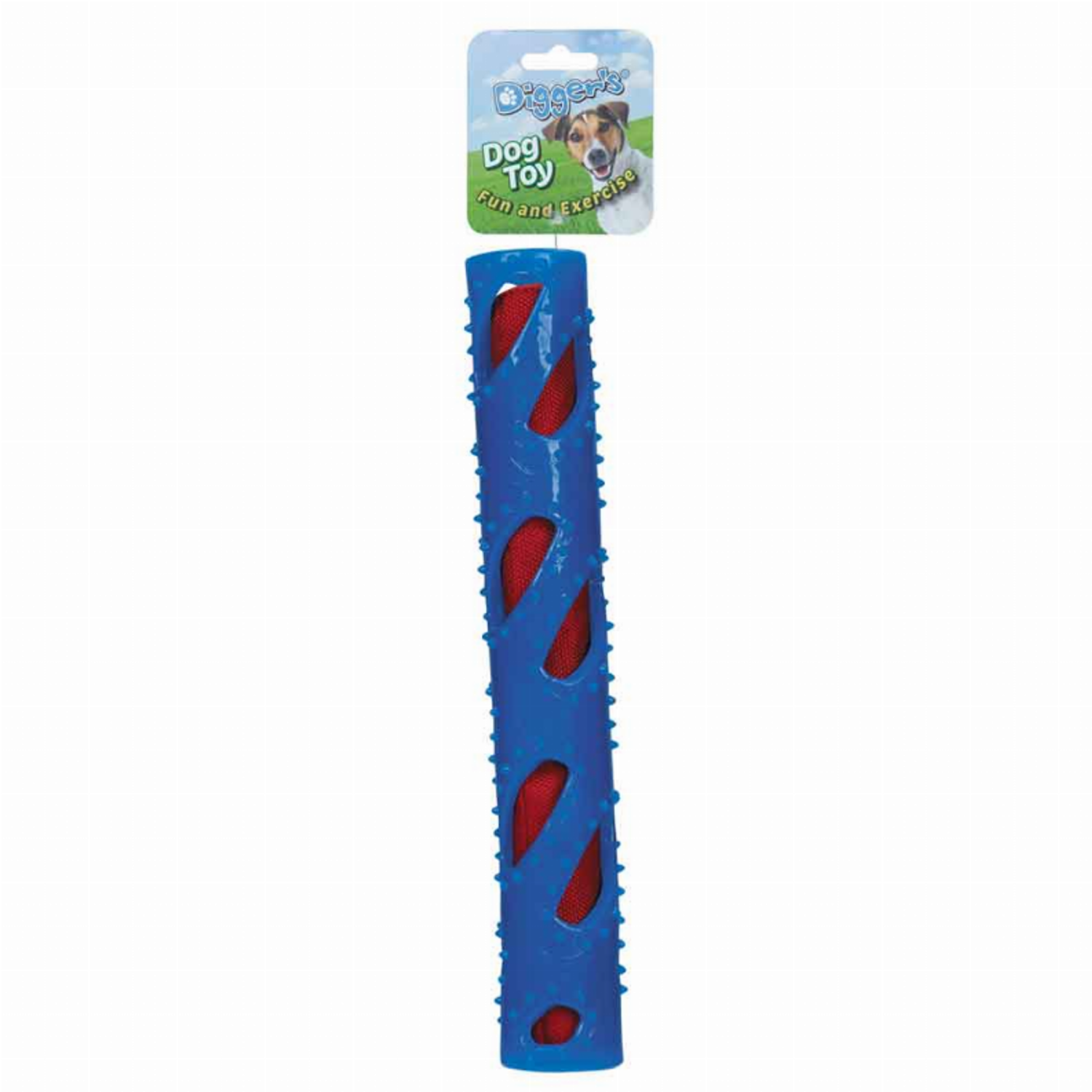 Pet Edge TPR Pet Edge DGR Crinkle Stuff Stick Blue TPR