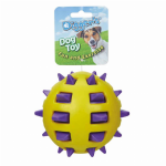 Pet Edge DGR Double Spike Ball Yellow TPR